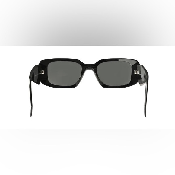 PRADA Sunglasses Small Geometric Symbole In Acetate Black PR 17WS - Picture 7 of 7